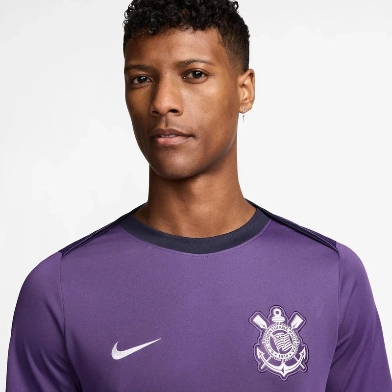 Camisa Corinthians Treino 2025 - Roxa